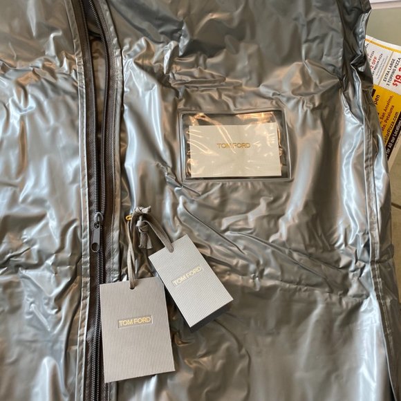 TOM FORD Famous Zipper Open Back Dress - BLACK with GOLD Zipper - Picture 10 of 13